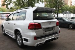 15 349 р. Накладки на колёсные арки WALD BLACK BISON Lexus LX570 J200 дорестайлинг (2007-2012) (Неокрашенные)  с доставкой в г. Санкт‑Петербург. Увеличить фотографию 4