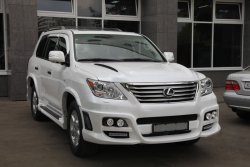 15 349 р. Накладки на колёсные арки WALD BLACK BISON Lexus LX570 J200 дорестайлинг (2007-2012) (Неокрашенные)  с доставкой в г. Санкт‑Петербург. Увеличить фотографию 5