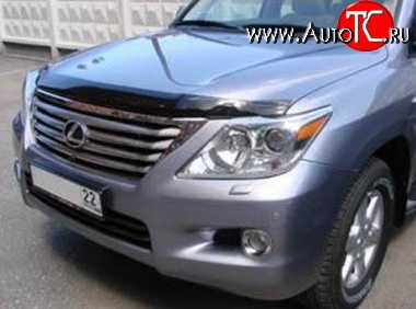 3 089 р. Дефлектор капота NovLine Lexus LX570 J200 дорестайлинг (2007-2012)  с доставкой в г. Санкт‑Петербург