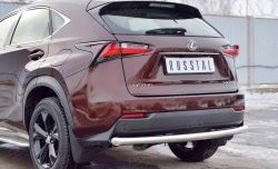 16 249 р. Защита заднего бампера (Ø63 мм, нержавейка) SLITKOFF Lexus NX200 Z10 дорестайлинг (2014-2017)  с доставкой в г. Санкт‑Петербург. Увеличить фотографию 4