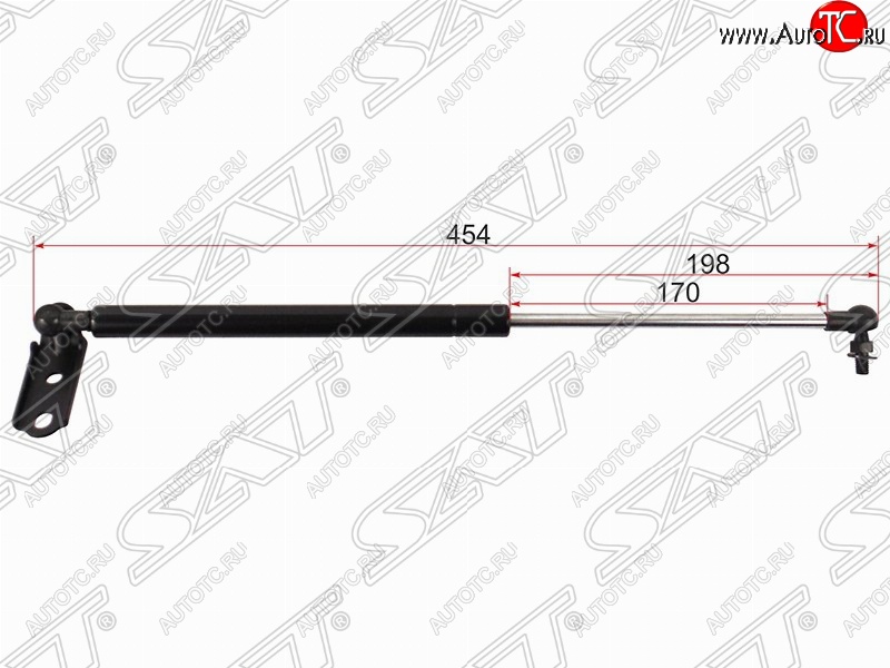 979 р. Левый упор капота SAT (газовый)  Lexus RX300  XU10 (1995-2001), Toyota Harrier  XU10 (1997-2000)  с доставкой в г. Санкт‑Петербург