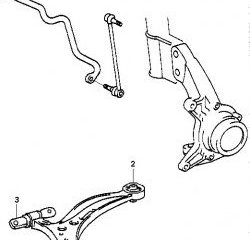 419 р. Полиуретановая втулка стабилизатора передней подвески Точка Опоры (17 мм)  Lexus RX  300 (1995-2001), Toyota Camry  XV20 (1999-2001), Toyota Harrier  XU10 (1997-2003)  с доставкой в г. Санкт‑Петербург. Увеличить фотографию 2