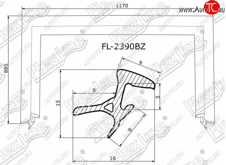 2 299 р. Молдинг лобового стекла FlexLine  Lexus RX300  XU30 (2003-2006), Lexus RX330  XU30 (2003-2006), Lexus RX400H  XU30 (2005-2009), Toyota Harrier  XU30 (2003-2013)  с доставкой в г. Санкт‑Петербург