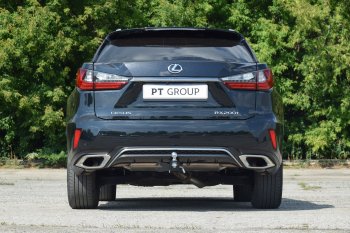 16 599 р. Фаркоп Petroil Tuning (съемный квадрат, кроме версии Long) Lexus RX350 AL20 дорестайлинг (2015-2019)  с доставкой в г. Санкт‑Петербург. Увеличить фотографию 5