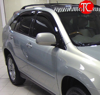 2 989 р. Дефлекторы окон (ветровики) Novline 4 шт Lexus RX350 AL10 дорестайлинг (2008-2012)  с доставкой в г. Санкт‑Петербург