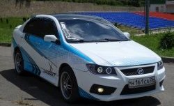 4 999 р. Передний бампер Sport Lifan Solano  дорестайлинг (2010-2015) (Неокрашенный)  с доставкой в г. Санкт‑Петербург. Увеличить фотографию 10