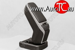 10 899 р. Подлокотник Armster 2 Mazda 2/Demio DJ IV (2014-2019) (Silver)  с доставкой в г. Санкт‑Петербург