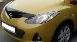 Дефлектор капота NovLine Mazda 2/Demio DE дорестайлинг (2007-2011)