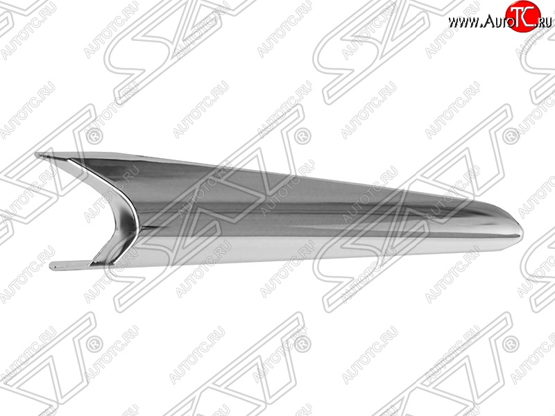 659 р. Молдинг на передний бампер SAT  Mazda 3/Axela  BM (2016-2019) (Неокрашенный)  с доставкой в г. Санкт‑Петербург