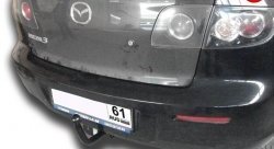 7 649 р. Фаркоп Лидер Плюс Mazda 3/Axela BK дорестайлинг седан (2003-2006) (Без электропакета)  с доставкой в г. Санкт‑Петербург. Увеличить фотографию 1