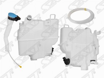 Бачок омывателей SAT (с горловиной, 1 мотором и датчик уровня, большой, пр-во Тайвань) Mazda 3/Axela BM дорестайлинг, хэтчбэк (2013-2016)
