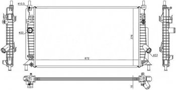7 499 р. Радиатор двигателя (пластинчатый, 1,6M/2,0/2,3, МКПП/АКПП) SAT  Mazda 3/Axela  BL (2009-2013) дорестайлинг седан, дорестайлинг, хэтчбэк 5 дв., рестайлинг седан, рестайлинг, хэтчбэк  с доставкой в г. Санкт‑Петербург. Увеличить фотографию 1