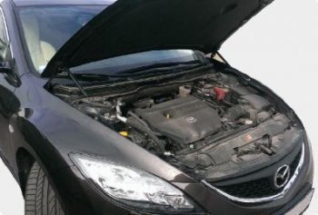 Упоры капота Russtal Mazda 6 GH дорестайлинг универсал (2007-2010)