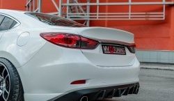 29 899 р. Крышка багажника Tuning-Sport v1  Mazda 6  GJ (2015-2024) 1-ый рестайлинг седан, 2-ой рестайлинг седан (Неокрашенная)  с доставкой в г. Санкт‑Петербург. Увеличить фотографию 2