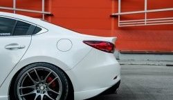 29 899 р. Крышка багажника Tuning-Sport v1 Mazda 6 GJ 1-ый рестайлинг седан (2015-2018) (Неокрашенная)  с доставкой в г. Санкт‑Петербург. Увеличить фотографию 3