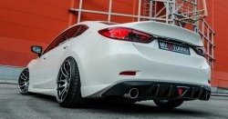 29 899 р. Крышка багажника Tuning-Sport v1 Mazda 6 GJ 1-ый рестайлинг седан (2015-2018) (Неокрашенная)  с доставкой в г. Санкт‑Петербург. Увеличить фотографию 7