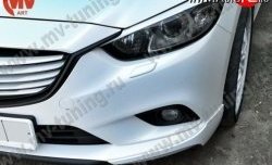 Реснички на фары Sport V2 Mazda 6 GJ дорестайлинг седан (2012-2015)