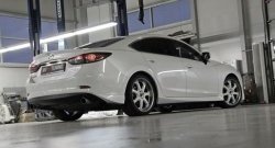 11 399 р. Пороги накладки SkyActivSport  Mazda 6  GJ (2012-2018) дорестайлинг седан, 1-ый рестайлинг седан (Неокрашенные)  с доставкой в г. Санкт‑Петербург. Увеличить фотографию 3