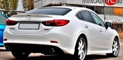 11 399 р. Пороги накладки SkyActivSport  Mazda 6  GJ (2012-2018) дорестайлинг седан, 1-ый рестайлинг седан (Неокрашенные)  с доставкой в г. Санкт‑Петербург. Увеличить фотографию 5