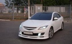 4 999 р. Решётка радиатора Sport Mazda 6 GH дорестайлинг седан (2007-2010) (Неокрашенная)  с доставкой в г. Санкт‑Петербург. Увеличить фотографию 1