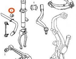 339 р. Полиуретановая втулка стабилизатора передней подвески Точка Опоры (24 мм)  Mazda Atenza ( GG) (2002-2012) лифтбэк дорестайлинг, седан дорестайлинг, универсал дорестайлинг  с доставкой в г. Санкт‑Петербург. Увеличить фотографию 2