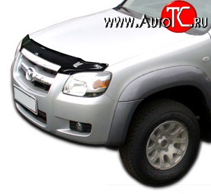 2 879 р. Дефлектор капота NovLine Mazda BT-50 (2006-2011)  с доставкой в г. Санкт‑Петербург