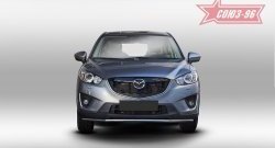 15 254 р. Одинарная защита переднего бампера (d42) Premium Souz-96 Mazda CX-5 KE дорестайлинг (2011-2014)  с доставкой в г. Санкт‑Петербург. Увеличить фотографию 2