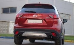 Диффузор заднего бампера Sport Line Mazda (Мазда) CX-5 (ЦХ-5)  KE (2011-2017) KE дорестайлинг, рестайлинг