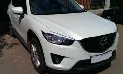 1 399 р. Реснички на фары CT v2 Mazda CX-5 KE рестайлинг (2015-2017) (Неокрашенные)  с доставкой в г. Санкт‑Петербург. Увеличить фотографию 3