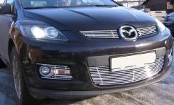 5 399 р. Декоративная вставка решетки радиатора Berkut Mazda CX-7 ER рестайлинг (2010-2012)  с доставкой в г. Санкт‑Петербург. Увеличить фотографию 1