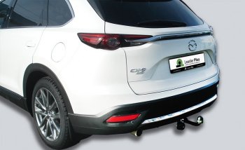 9 349 р. Фаркоп Лидер Плюс Mazda CX-9 TC дорестайлинг (2015-2024) (Без электропакета)  с доставкой в г. Санкт‑Петербург. Увеличить фотографию 3