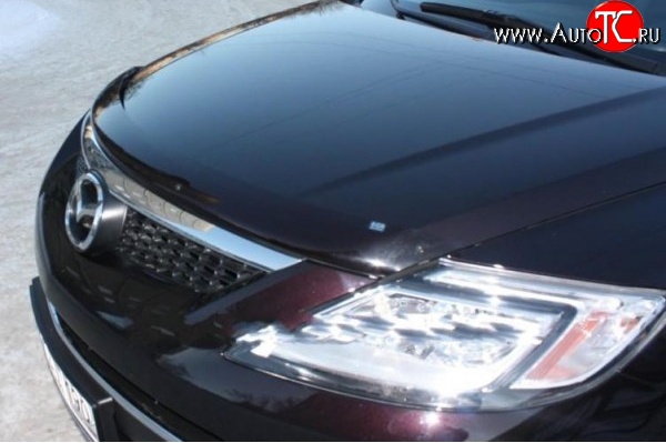 2 879 р. Дефлектор капота NovLine  Mazda CX-9  TB (2007-2012) дорестайлинг, 1-ый рестайлинг  с доставкой в г. Санкт‑Петербург