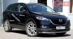 Защита переднего бампера (d42) Souz-96 Mazda CX-9 TB 2-ой рестайлинг (2012-2015)