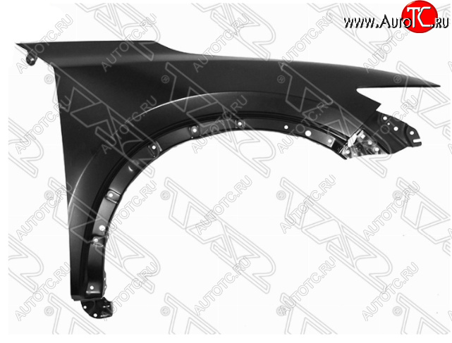 7 299 р. Правое переднее крыло SAT (пр-во Китай) Mazda CX-5 KF (2016-2024) (Неокрашенное)  с доставкой в г. Санкт‑Петербург