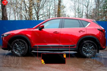 Задний левый молдинг на дверь Русская Артель Mazda CX-5 KF (2016-2024)