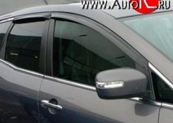 Комплект дефлекторов окон (ветровиков) 4 шт. Russtal Mazda CX-7 ER дорестайлинг (2006-2010)