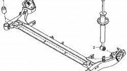 1 199 р. Полиуретановый сайлентблок балки задней подвески Точка Опоры  Mazda 2/Demio  DW (1996-2002) дорестайлинг, рестайлинг  с доставкой в г. Санкт‑Петербург. Увеличить фотографию 2