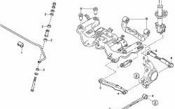 709 р. Полиуретановый сайлентблок нижних поперечных тяг задней подвески Mazda Premacy (1999-2004)  с доставкой в г. Санкт‑Петербург. Увеличить фотографию 2