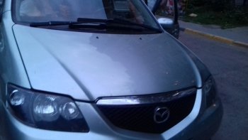 12 899 р. Капот стеклопластиковый Стандарт Mazda MPV LW дорестайлинг (1999-2002)  с доставкой в г. Санкт‑Петербург. Увеличить фотографию 2