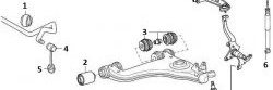 539 р. Полиуретановый сайлентблок передней подвески, стойки стабилизатора Точка Опоры  Mercedes-Benz E-Class  W210 (1996-2003) дорестайлинг седан, дорестайлинг универсал, универсал рестайлинг  с доставкой в г. Санкт‑Петербург. Увеличить фотографию 2