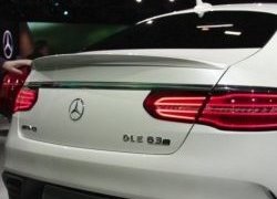 10 849 р. Лип спойлер (Coupe) AMG Style Mercedes-Benz GLE class C292 (2015-2024) (Неокрашенный)  с доставкой в г. Санкт‑Петербург. Увеличить фотографию 2