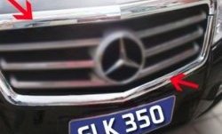 11 699 р. Накладка на решетку радиатора СТ Mercedes-Benz GLK class X204 рестайлинг (2012-2015)  с доставкой в г. Санкт‑Петербург. Увеличить фотографию 2