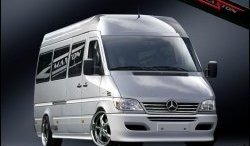 Передний бампер Maxton 2 Mercedes-Benz Sprinter W905 рестайлинг (2000-2006)