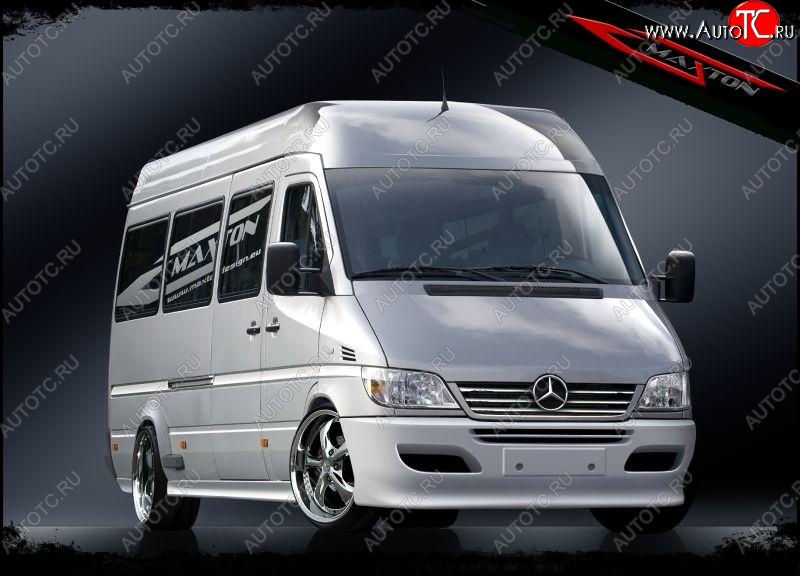 27 999 р. Передний бампер Maxton 2 Mercedes-Benz Sprinter W905 рестайлинг (2000-2006)  с доставкой в г. Санкт‑Петербург