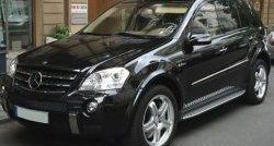 8 449 р. Накладки на колёсные арки CT Mercedes-Benz ML class W164 дорестайлинг (2005-2008) (Неокрашенные)  с доставкой в г. Санкт‑Петербург. Увеличить фотографию 3