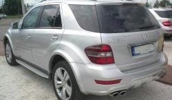 8 449 р. Накладки на колёсные арки CT Mercedes-Benz ML class W164 дорестайлинг (2005-2008) (Неокрашенные)  с доставкой в г. Санкт‑Петербург. Увеличить фотографию 14