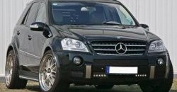 8 449 р. Накладки на колёсные арки CT Mercedes-Benz ML class W164 дорестайлинг (2005-2008) (Неокрашенные)  с доставкой в г. Санкт‑Петербург. Увеличить фотографию 4