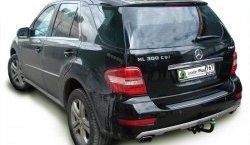 10 499 р. Фаркоп Лидер Плюс.  Mercedes-Benz ML class  W164 (2005-2011) дорестайлинг, рестайлинг (Без электропакета)  с доставкой в г. Санкт‑Петербург. Увеличить фотографию 2