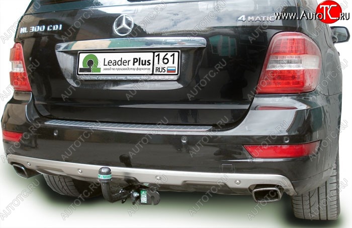 10 499 р. Фаркоп Лидер Плюс.  Mercedes-Benz ML class  W164 (2005-2011) дорестайлинг, рестайлинг (Без электропакета)  с доставкой в г. Санкт‑Петербург