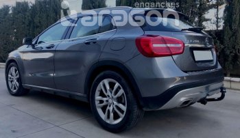 22 699 р. Фаркоп Aragon. (шар A)  INFINITI Q30  H15E (2015-2019), INFINITI QX30  H15E (2016-2020), Mercedes-Benz A class  W176 (2012-2015), Mercedes-Benz B-Class  W246/T246 (2011-2018), Mercedes-Benz GLA  X156 (2013-2020)  с доставкой в г. Санкт‑Петербург. Увеличить фотографию 3